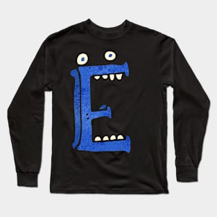 funny Letter E Long Sleeve T-Shirt